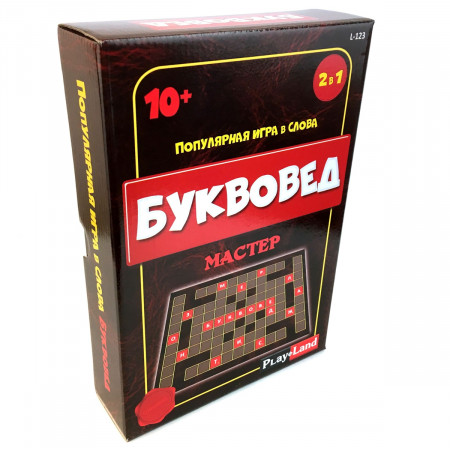 Настольная игра PLAY LAND Буквовед. Мастер L-123