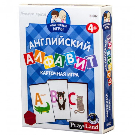 Настольная игра PLAY LAND Английский алфавит R-602