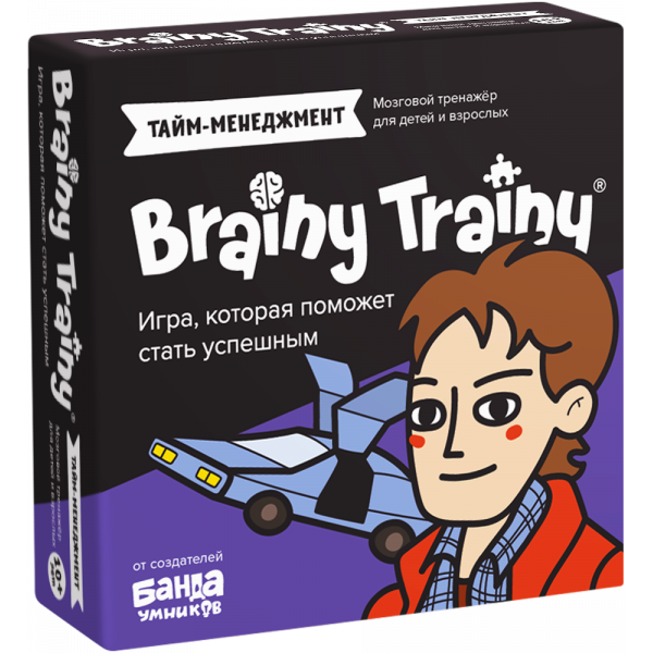 Игра-головоломка BRAINY TRAINY Тайм-менеджмент УМ677