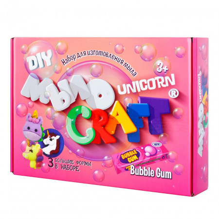 Набор ИННОВАЦИИ ДЛЯ ДЕТЕЙ Мыло Craft. Unicorn. Бабл Гам 891