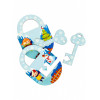 Обучающий набор WOODLANDTOYS Замочки и ключики раскрашенный 156105