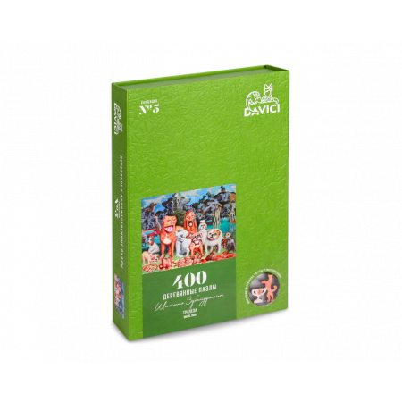 Деревянный пазл DAVICI Трапеза 400 дет. 7-05-14-400