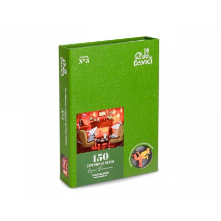 Деревянный пазл DAVICI Элементарно, Ватсон! 150 дет. 7-05-07-150