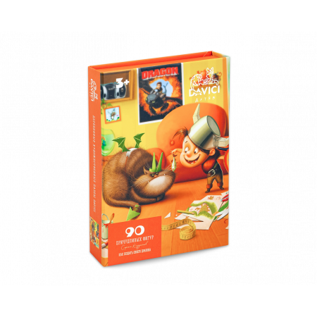 Деревянный пазл DAVICI Как создать своего дракона 90 дет. 7-71-14-90