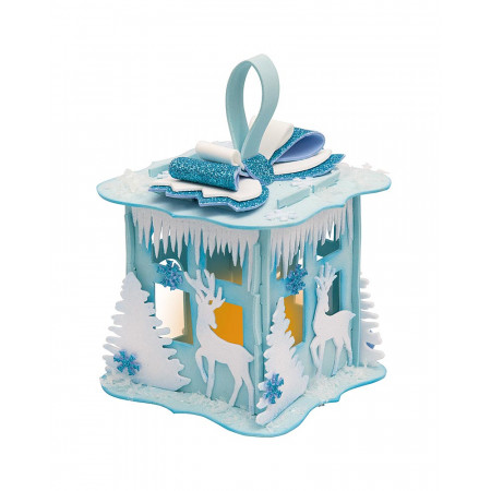 Набор для творчества ВОЛШЕБНАЯ МАСТЕРСКАЯ фонарик Новогодняя ночь ФН-05 Набор для творчества ВОЛШЕБНАЯ МАСТЕРСКАЯ фонарик Новогодняя ночь ФН-05