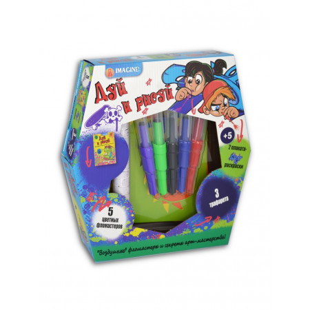 Набор для творчества МАЭСТРО Дуй и рисуй 81278
