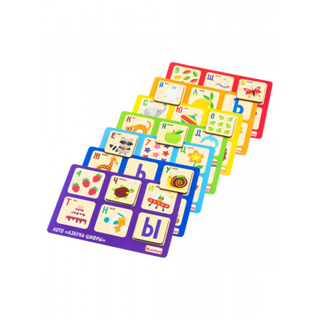 Лото ALATOYS Азбука - цифры ЛТ06