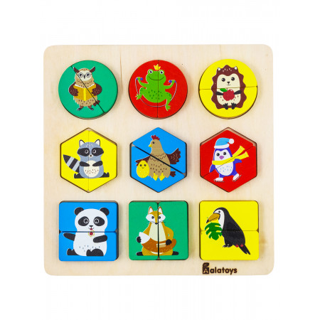 Рамка-вкладыш ALATOYS Животные СОР61