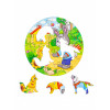 Пазл WOODLANDTOYS Колобок 147205