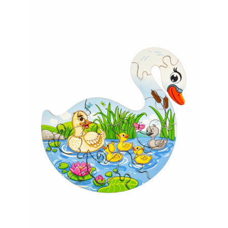 Пазл WOODLANDTOYS Гадкий утенок 147204