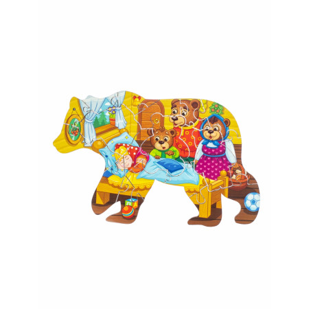 Пазл WOODLANDTOYS Три медведя 147209