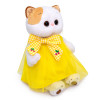 Мягкая игрушка BUDI BASA Ли-Ли в желтом платье с бантом 24 см LK24-099