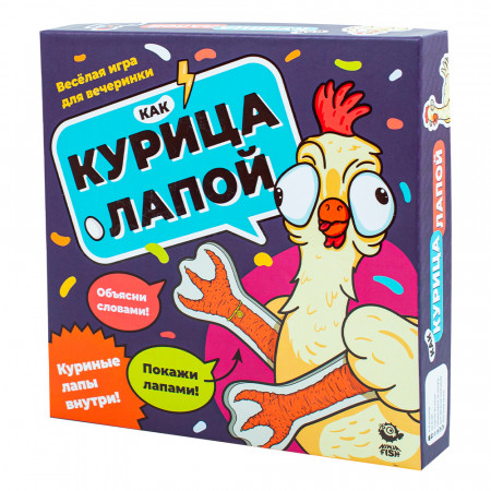 Настольная игра NINJA FISH Как курица лапой SWNF0041/22