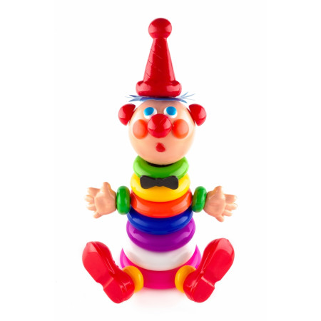 Пирамидка ПЛАСТМАСТЕР 13004 Клоун Пирамидка ПЛАСТМАСТЕР 13004 Клоун