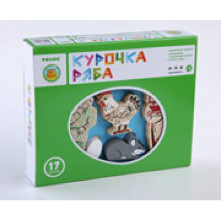 Набор ТОМИК 4534-1 Сказки "Курочка ряба" 17 дет.