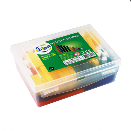 Обучающий набор GIGO Счетные палочки Кюизенера/Number sticks 1028-250