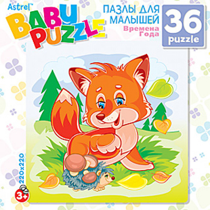 Astrel step. Пазл лиса. Пазлы для детей 36 элементов. Пазл лисы для детей. Baby Puzzle Astrel.