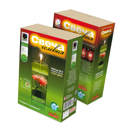 Набор ФАНТАЗЕР 294002 Свеча гелевая "Сады эдема" Набор ФАНТАЗЕР 294002 Свеча гелевая "Сады эдема"