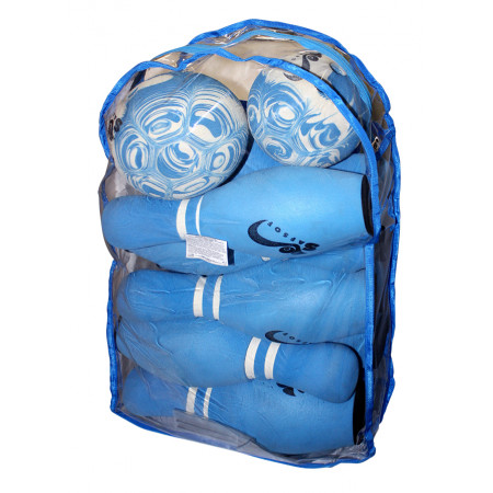 Игра SAFSOF JBB-07-2(B) Боулинг 10 кеглей 2 мяча в сумке