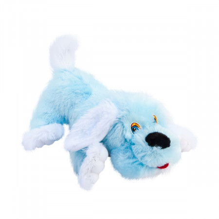 Мягкая игрушка Собака - подушка (М)И /23 см/, цвет Голубой и белые уши