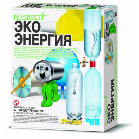 Набор для исследований Green Science 4M 00-03287 Эко энергия, 8+