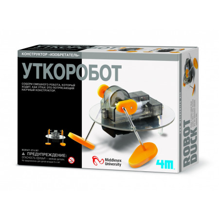 Научный конструктор 4M "Изобретатель" 00-03907 Уткоробот, 8 +