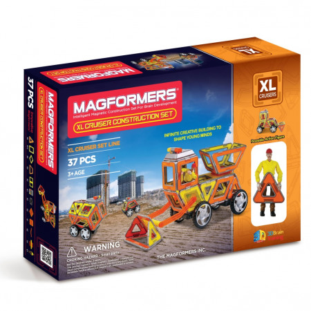 Магнитный конструктор MAGFORMERS 706003 (63080) Набор Круизер Строители