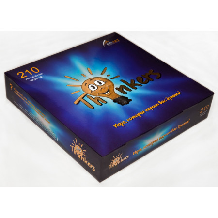 Логическая игра THINKERS 12210 6 в 1, 210 заданий (с 12 лет)