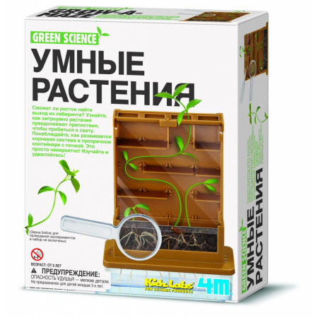 Набор юного садовода 4M 00-03352 Умные растения