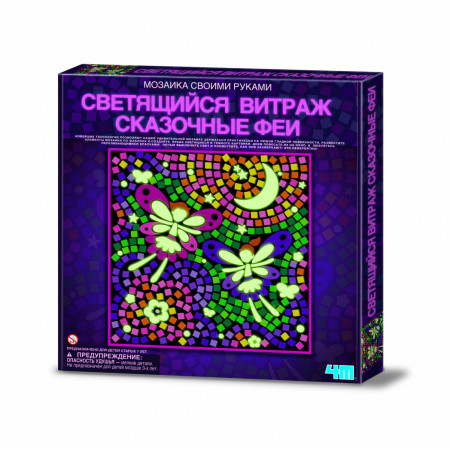 Набор 4M 00-04647 Светящийся витраж Сказочные феи