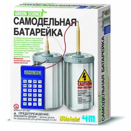 Набор 4M 00-03360 Самодельная батарейка