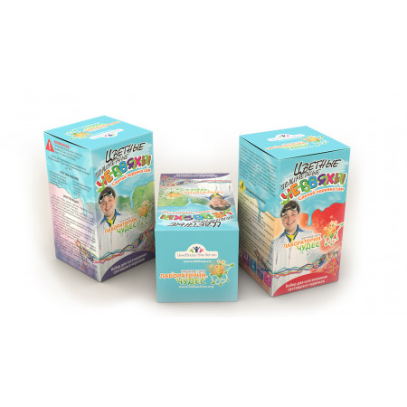 Набор для опытов ИННОВАЦИИ ДЛЯ ДЕТЕЙ 817 Цветные червяки