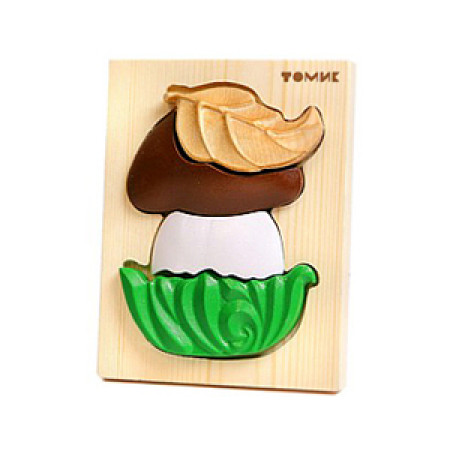 ТОМИК 422 Пазлы-картинки "Грибок"