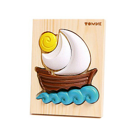 ТОМИК 421 Пазлы-картинки "Кораблик"