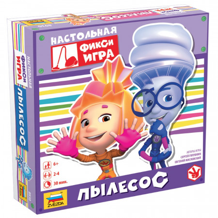 Настольная игра ZVEZDA 8930 Фиксики. Пылесос