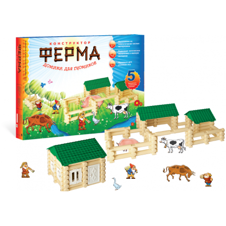 Конструктор ЭРА C-281 Домик для гномика Тип 5