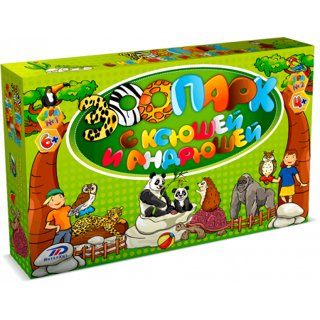 Настольная игра ИНТЕРХИТ 37405 Зоопарк