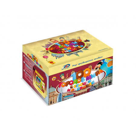 Настольная игра ИНТЕРХИТ 37412 100 городов мира