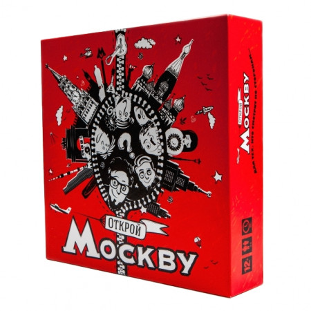 Настольная игра I PLAY 0003 Открой Москву