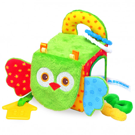 Игрушка МЯКИШИ 307 Кубик Сова Игрушка МЯКИШИ 307 Кубик Сова