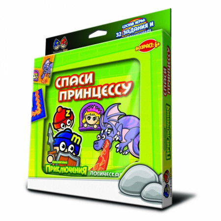 Магнитная игра MACK&ZACK GR-SAVE Спаси принцессу