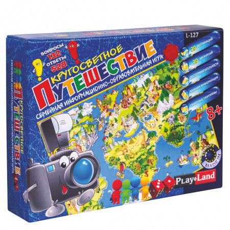 Настольная игра PLAY LAND L-127 Кругосветное путешествие