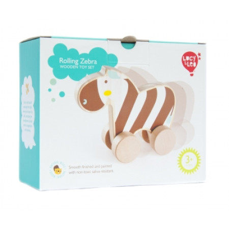 LUCY & LEO LL118 Каталка Зебра