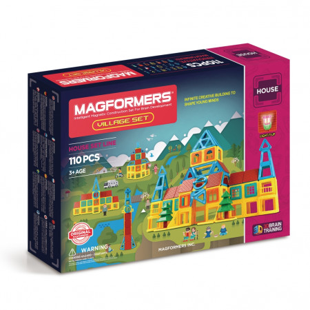 Магнитный конструктор MAGFORMERS 705002 Village Set