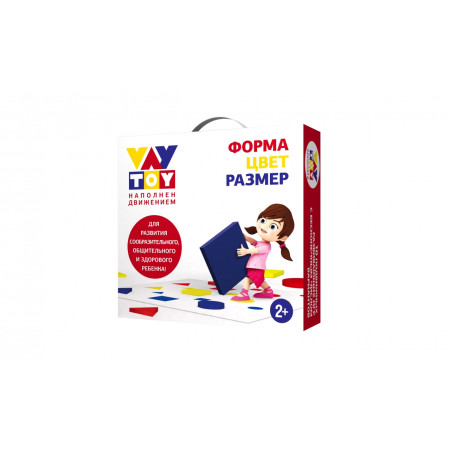 Развивающая игра VAY TOY 0114 Форма, Цвет, Размер