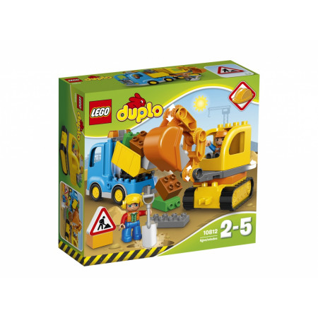 Конструктор LEGO 10812 Duplo Грузовик и гусеничный экскаватор, 2+