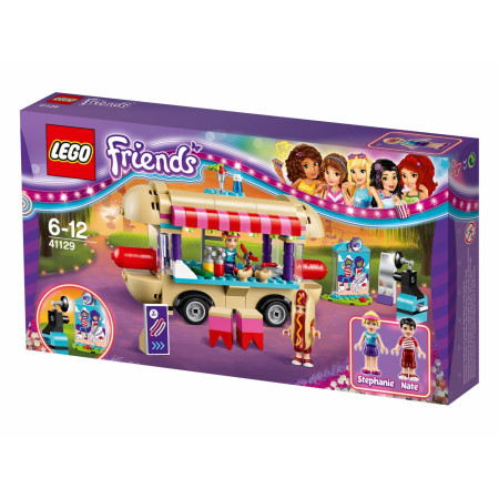 Конструктор LEGO 41129 Friends Парк развлечений: фургон с хот-догами