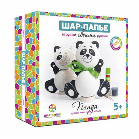 Набор для творчества ШАР-ПАПЬЕ В01761 Панда