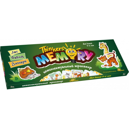 Развивающая игра THINKERS 10401 4-6 лет Memory