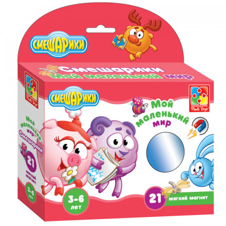 Развивающая игра VLADI TOYS VT3103-01 Мой Маленький мир Смешарики Нюша и Бараш Развивающая игра VLADI TOYS VT3103-01 Мой Маленький мир Смешарики Нюша и Бараш